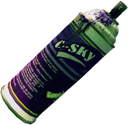 Purple Spray Paint - Caffeinated Drink (449x417), Png Download