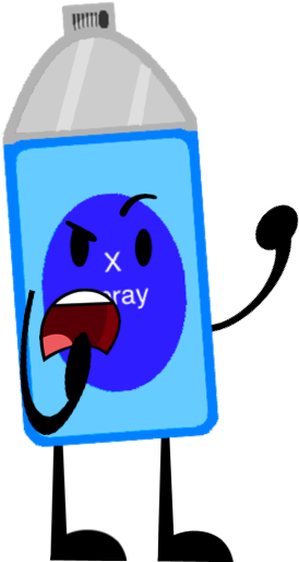 Spray Can Pose - Wiki (332x534), Png Download