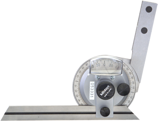 #187-904 - 360&deg - Graduation - 6'' Blade Size - - Mitutoyo 187 904 (550x424), Png Download