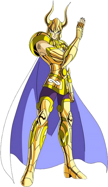 Capricorn Shura - Saint Seiya (450x687), Png Download