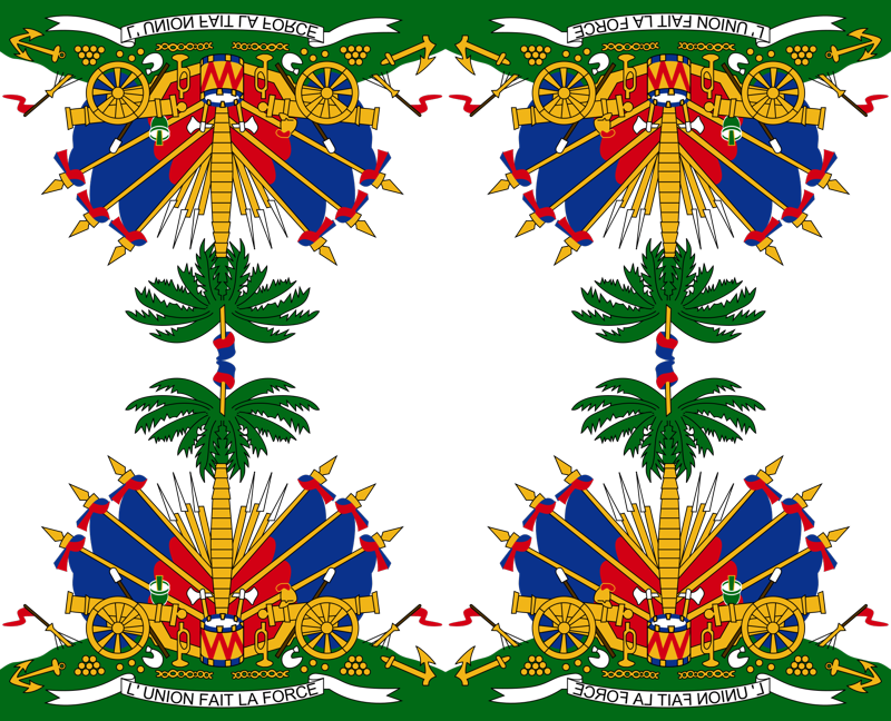 Haiti Coat Of Arms (800x648), Png Download