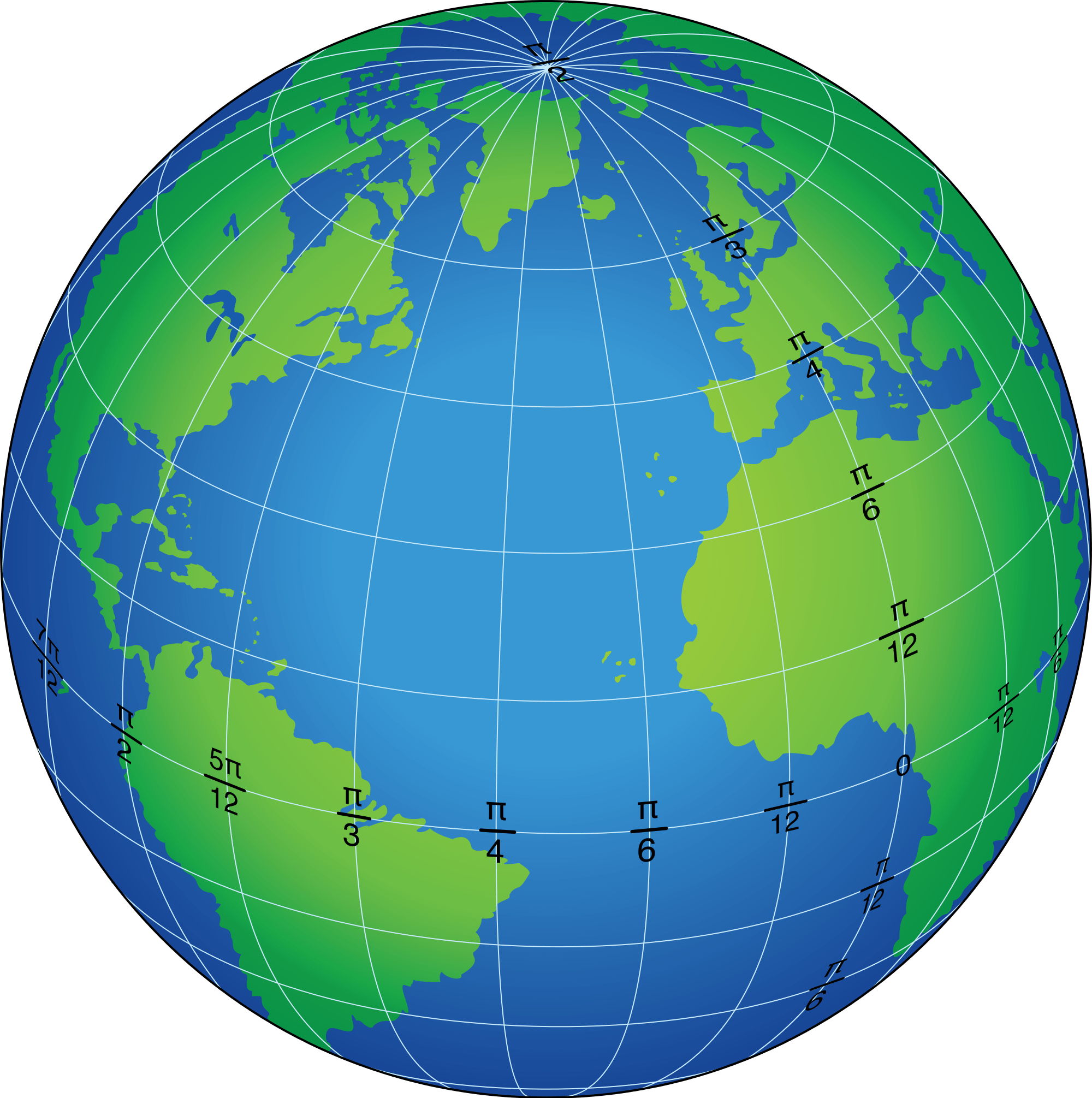 Globe Atlantic (2000x2011), Png Download
