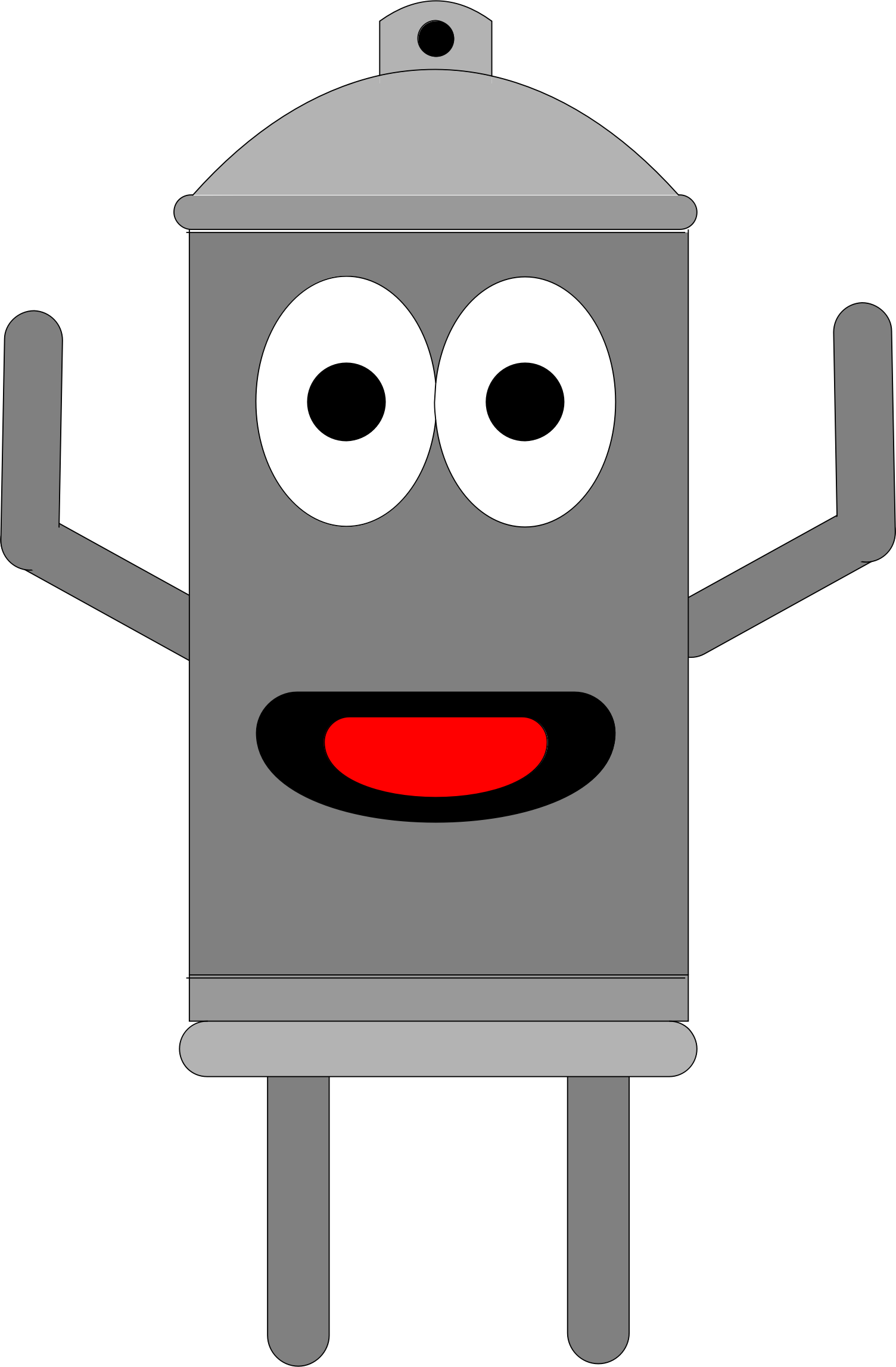 This Free Icons Png Design Of Anthropomorphic Spray (1504x2294), Png Download