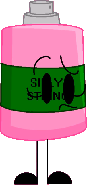 Silly Spray Can (303x644), Png Download