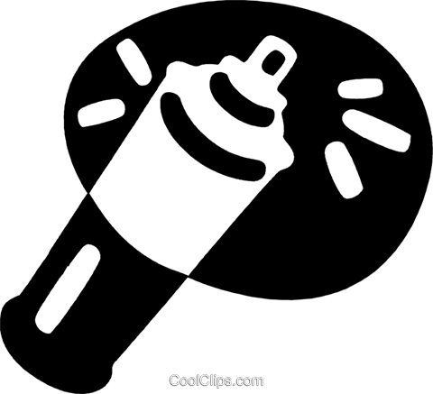 Spray Can Royalty Free Vector Clip Art Illustration - Illustration (480x437), Png Download