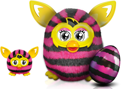 Coco - Furby Boom Plush Toy Pets (650x355), Png Download