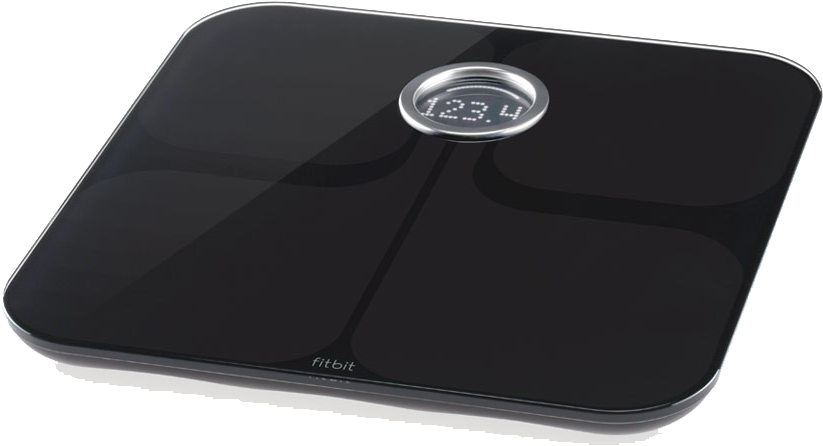 Weight Scales Png Transparent Images - Fitbit Aria Wi-fi Smart Scale - Black (929x532), Png Download