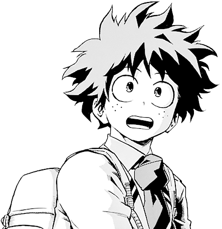 I'm Deku - Manga Anime Netflix Meme (451x456), Png Download