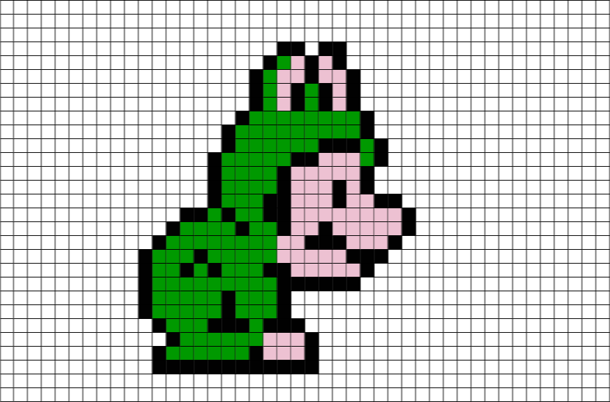 2 May - Frog Mario Pixel Art (880x581), Png Download