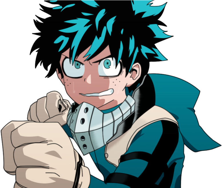 Izuku Midoriya - Izuku Midoriya No Background (896x655), Png Download
