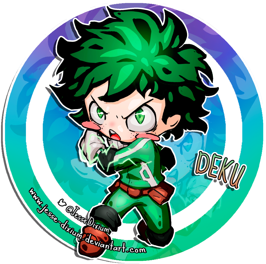 #midorilla #deku #anime #fanart #drawing #chibi #chibistyle - Drawing (1200x1200), Png Download
