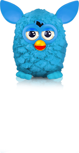 Furby - 25" Red Furby Jumbo Mylar Balloon - Mylar Balloons (264x511), Png Download