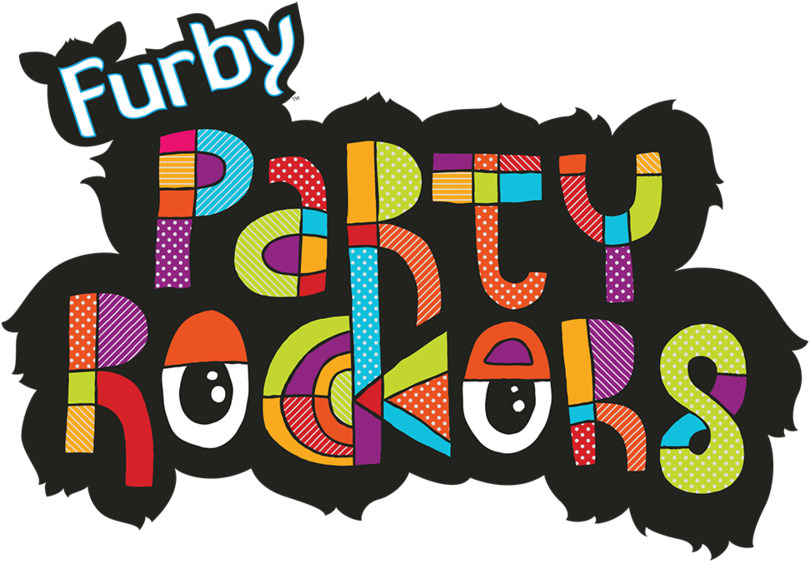 Has Partyrockers Dot 062712 Logos Sm-16 - Famosa Furby Glow In The Dark Pyjama Bag With Sound (1000x750), Png Download