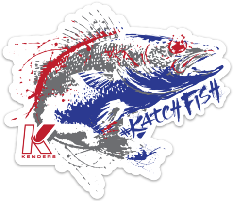 Walleye Bucket Decal Light - Light (480x415), Png Download