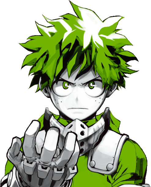 “deku For The Latest Issue Of Weekly Shonen Jump Cover - Imágenes De Boku No Hero (494x611), Png Download