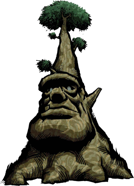 433px Great Deku Tree Artwork The Wind Waker - Legend Of Zelda Wind Waker (433x600), Png Download