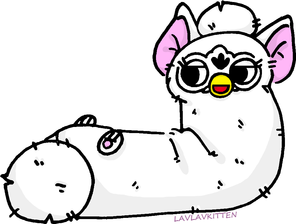 Long Furby 3 Hanging Out - Furby (1211x946), Png Download