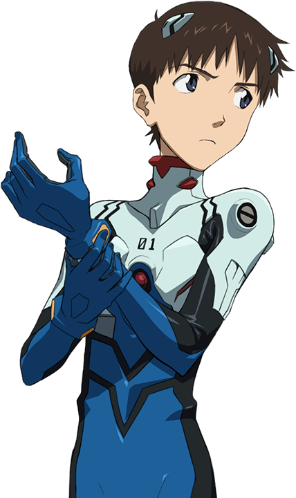 Even - Shinji Ikari Plugsuit Reference (428x720), Png Download