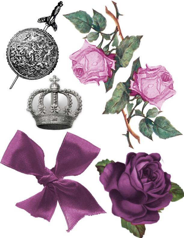 Working Accessories For Sleeping Beauty - King's Crown Black White Shower Curtain (612x792), Png Download