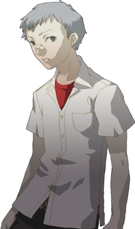 I Find It Ironic That Young Akihiko Looks Like Shinji - Persona 3 Young Akihiko (266x452), Png Download