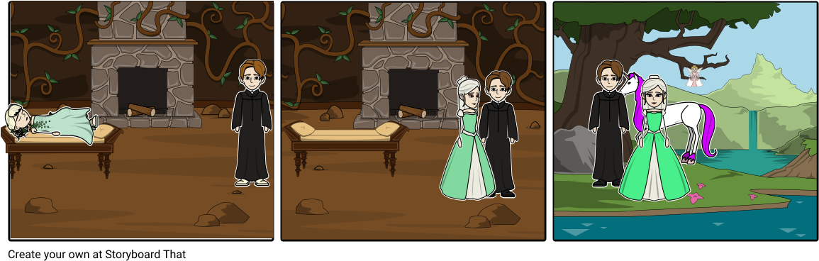 Sleeping Beauty - Cartoon (1164x385), Png Download