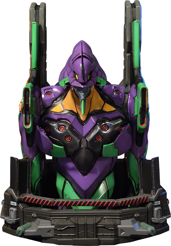 Eva Test Type-01 Bust - Neon Genesis Evangelion Eva Bust (600x862), Png Download