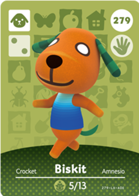 Animal Crossing Marshal Amiibo (500x537), Png Download