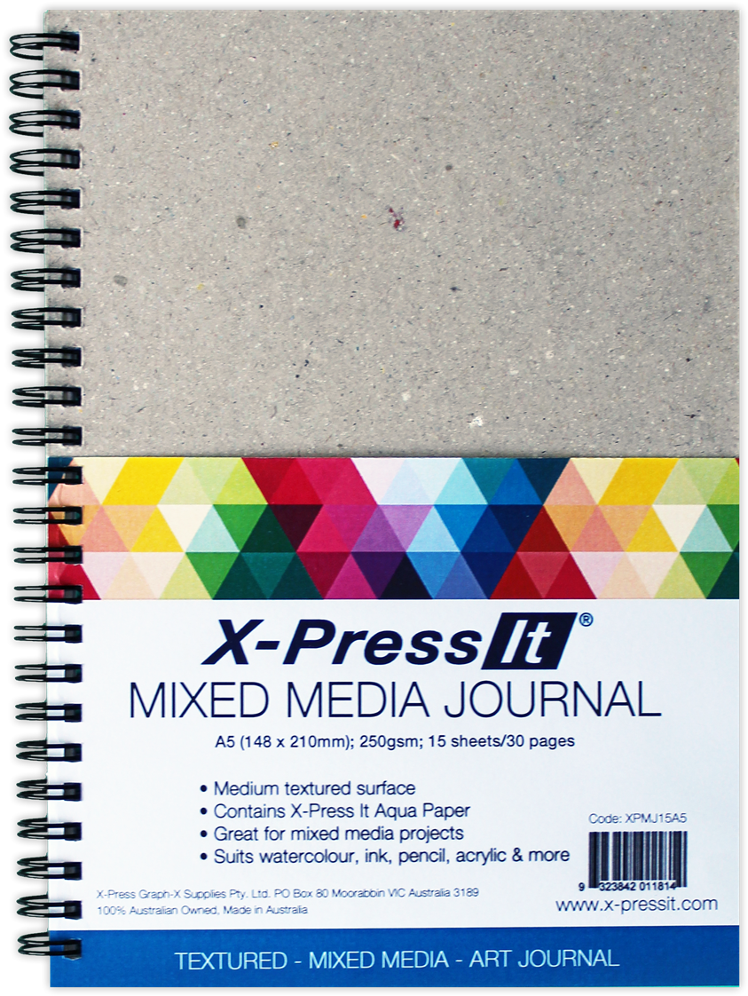 Media Journal - X-press It A5 Blending Journal 20 Sheet (1280x1280), Png Download
