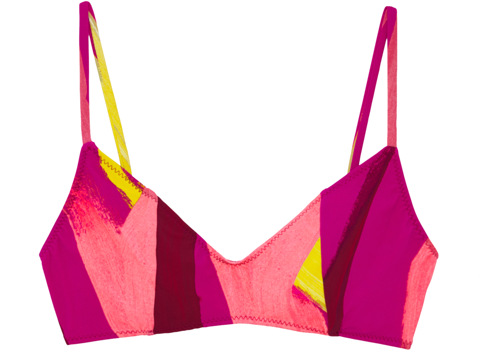 Elsa Bikini Top Raspberry Brush - Bikini (1024x1024), Png Download