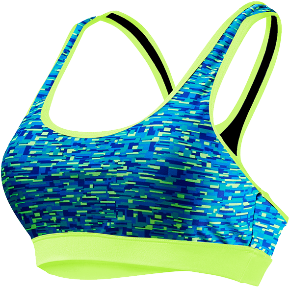 Tyr Napa Kaya Bikinitrusse - Dame - M Royal/lime (600x600), Png Download