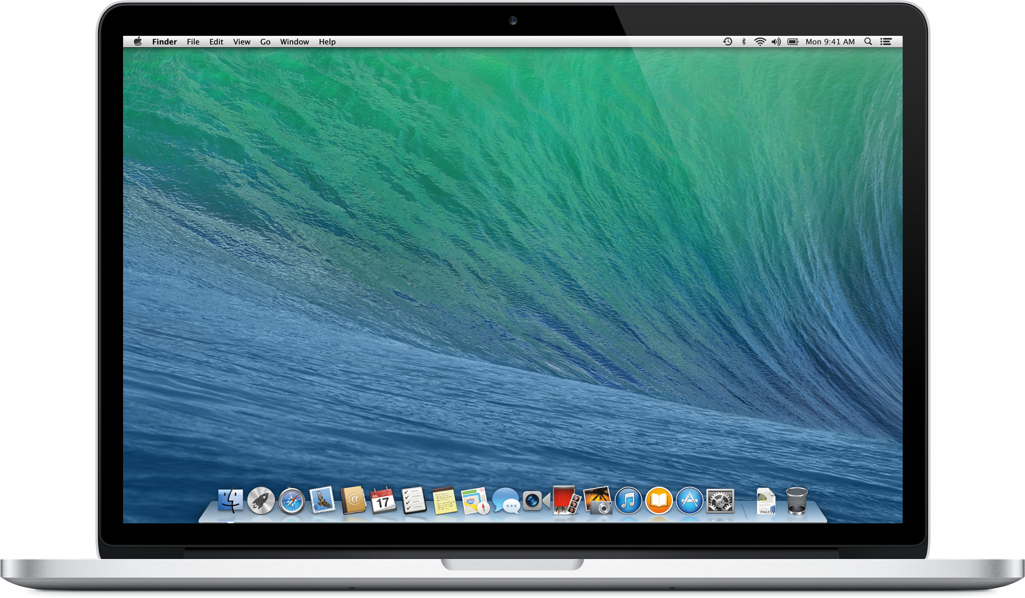 Laptop Notebook Png Image - Apple Macbook Pro 15.5" Retina (mid 2015) (2000x1167), Png Download