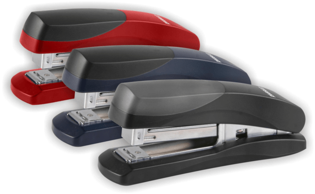 Parrot Products Parrot Stapler Plastic Medium - Red (649x600), Png Download