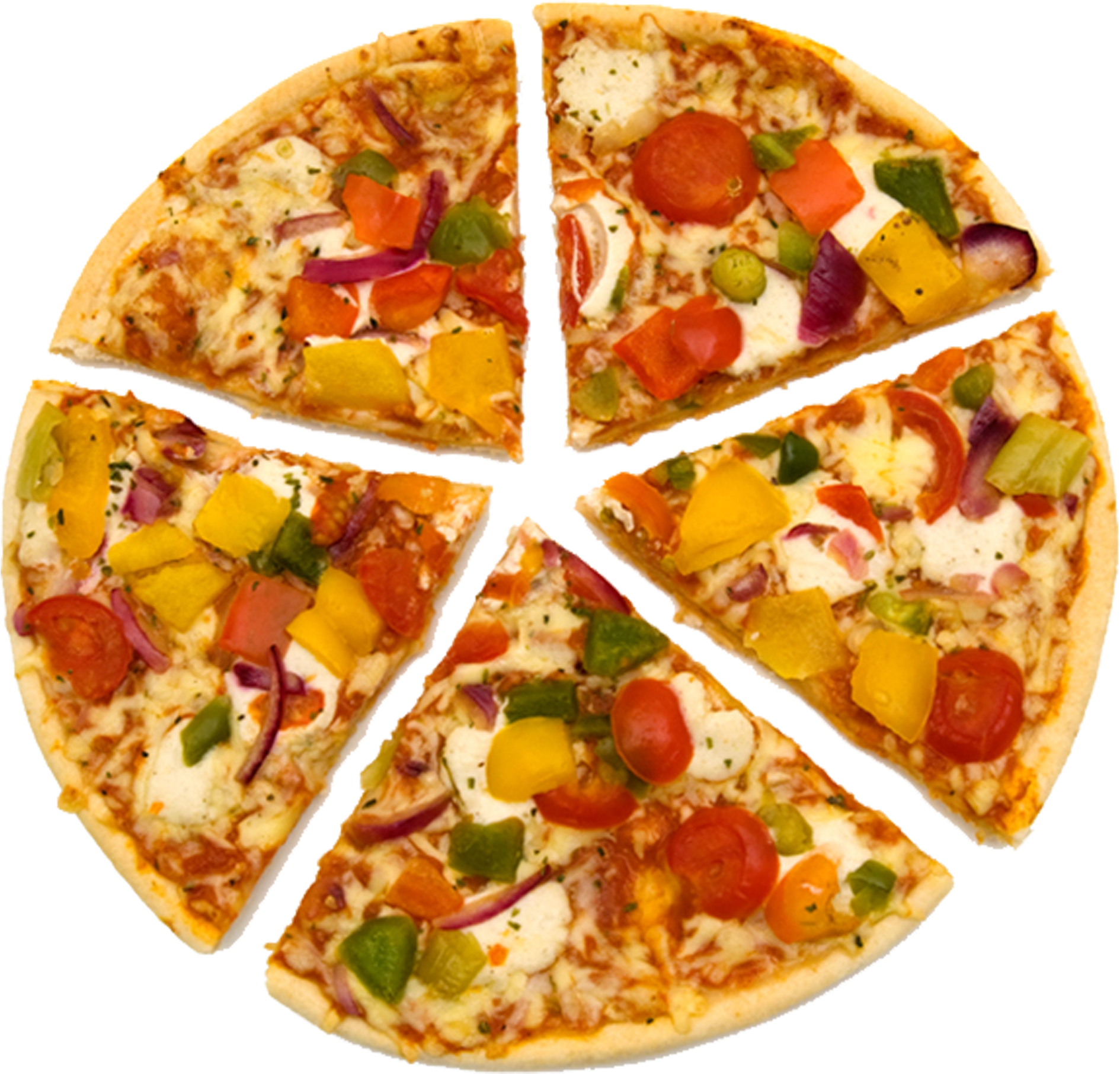 Vector Transparent Margherita Italian Cuisine Pasta - Pizza (2480x2480), Png Download