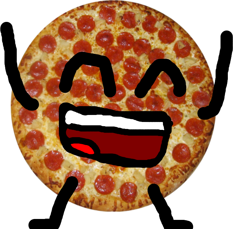 Pepperoni Pizza - Pizza Circle Of Life (800x800), Png Download