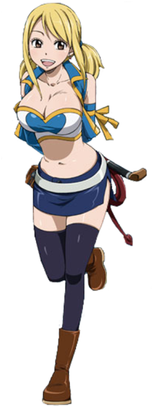 Lucy Heartfilia - Fairy Tail Lucy Time Skip (219x600), Png Download