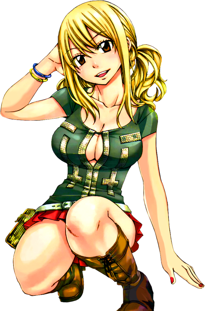 Lucy Heartfilia By Kulos14-d5apy1k - Lucy Heartfilia Transparent (759x1053), Png Download