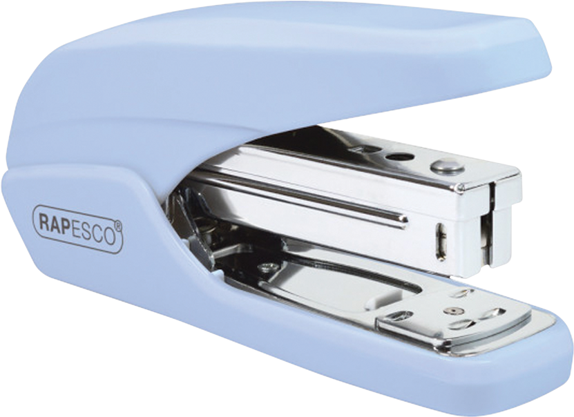 Product Image - Rapesco X5 25ps Powder Blue Less Effort Stapler 1340 (850x850), Png Download