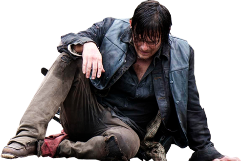Beth Y Daryl Moment (493x329), Png Download