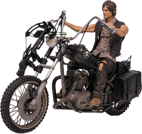 The Walking Dead - Figure Action The Walking Dead (578x547), Png Download