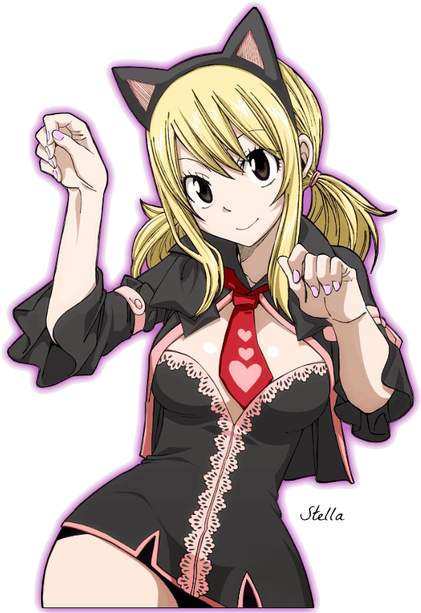 Lucy Heartfilia Halloween Render By Stella1994x - Fairy Tail Lucy Halloween (730x904), Png Download