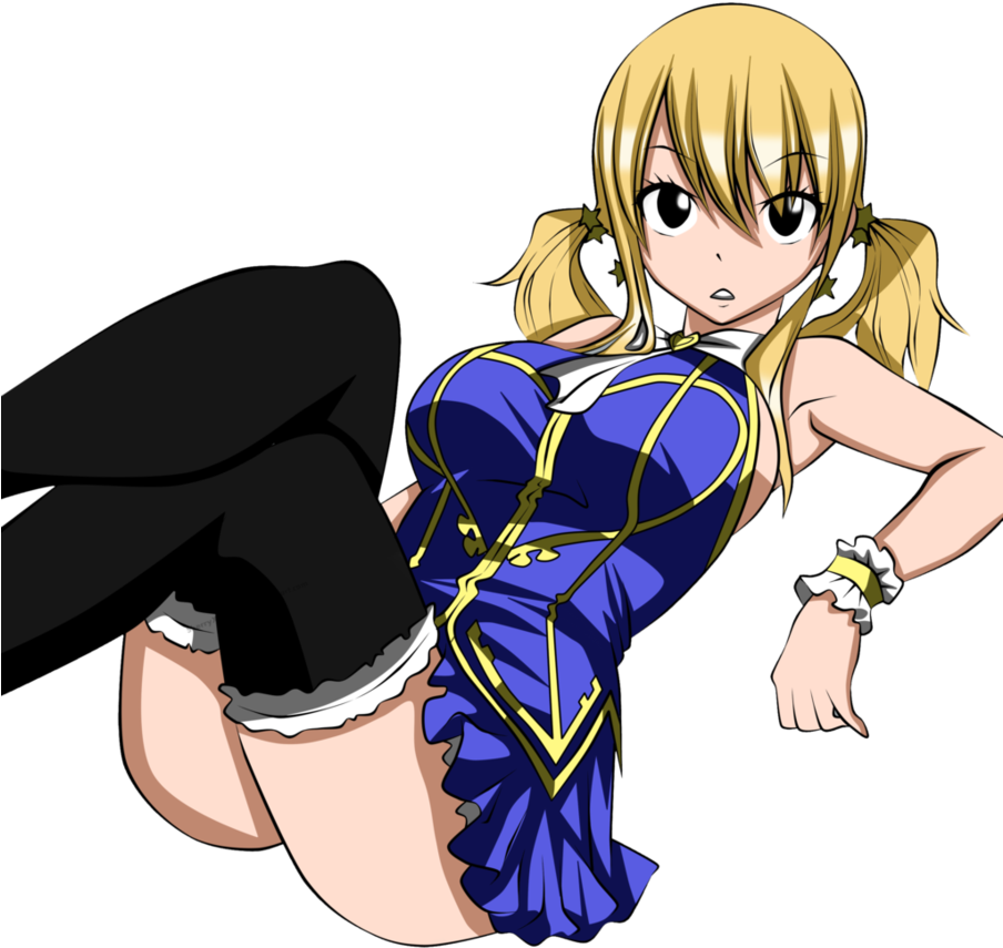 Oh Hey There I'm Lucy Heartfilia, I'm Still Pretty - Fairy Tail Lucy Thick (903x885), Png Download