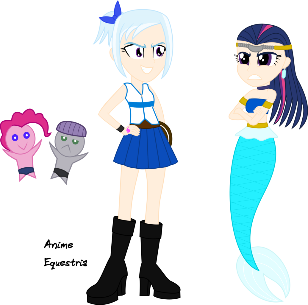 Anime, Aquarius, Artist - Lucy Heartfilia Mlp Equestria Girls (1035x1024), Png Download