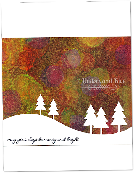 2016 Christmas Card By Understand Blue - Pine (503x640), Png Download
