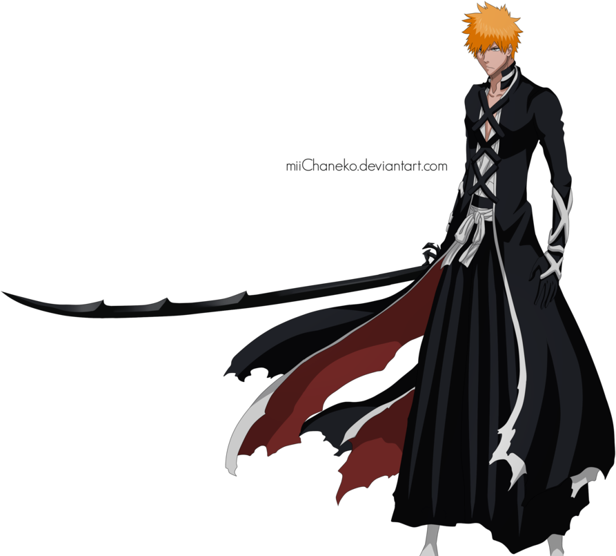 Ichigo Kurosaki Png Image - Fullbring Shinigami Bankai Ichigo (1024x850), Png Download