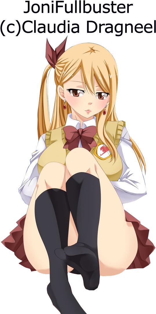 Lucy Heartfilia - Lucy Heartfilia Render 2017 (566x1105), Png Download