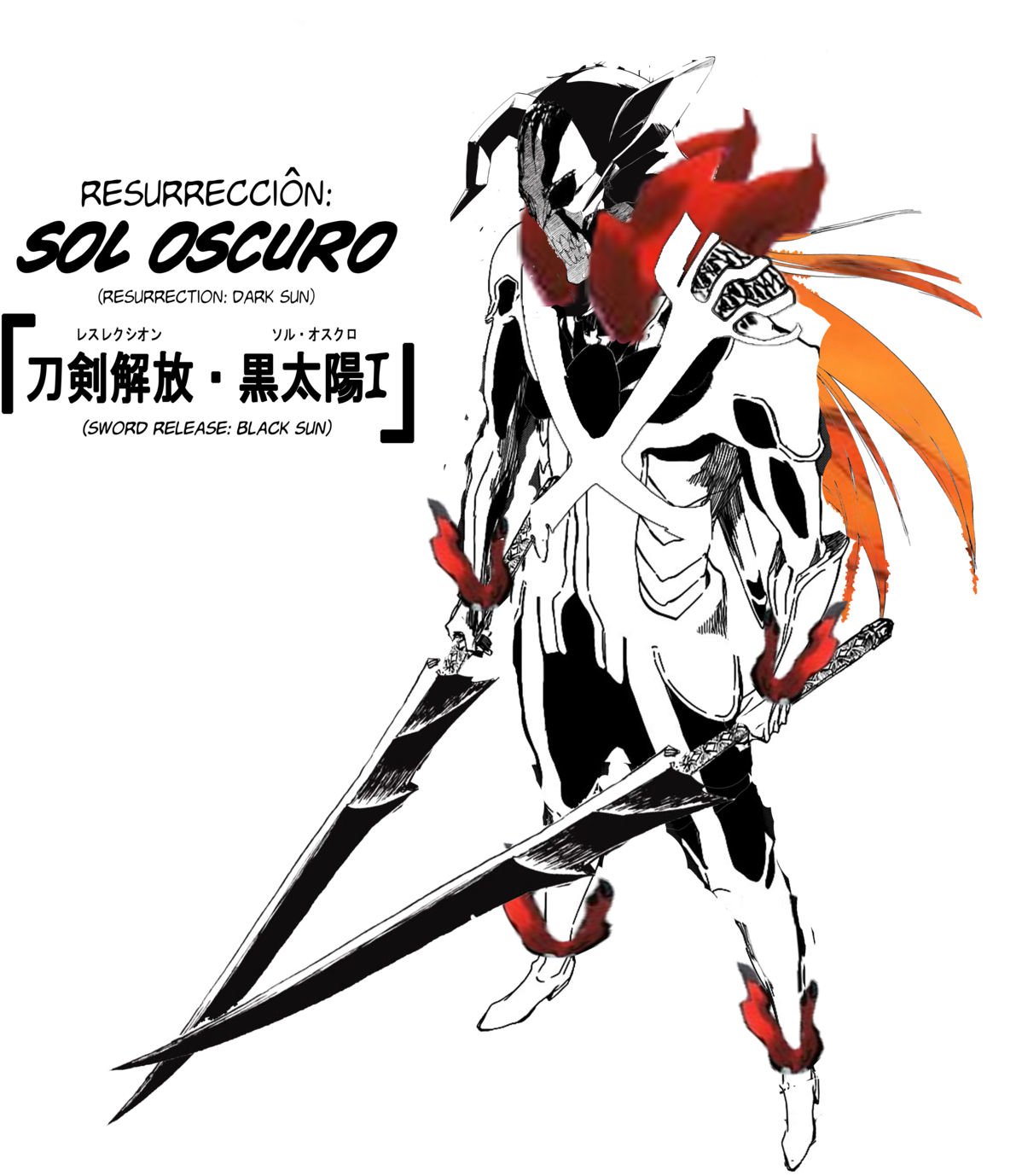 What Ichigo's Resurrección Should Look Maybe Like - Ichigo Fullbring Hollow (1280x1417), Png Download