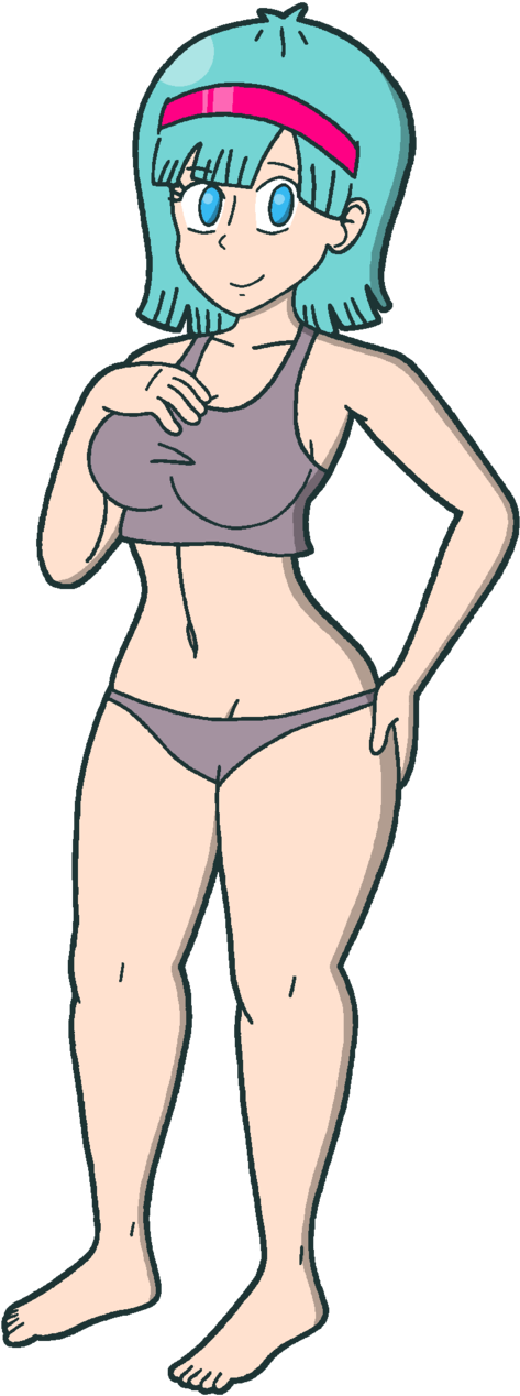 Bulma By Polishedbrain - Bulma (586x1361), Png Download
