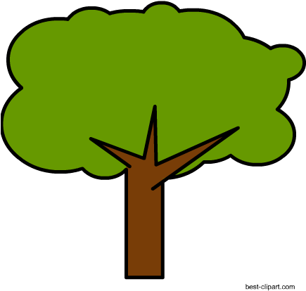 Oak Tree Clip Art Free - Oak (450x450), Png Download