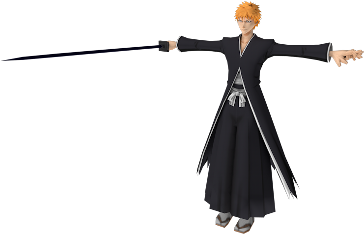 Download Zip Archive - Ichigo Kurosaki (750x650), Png Download