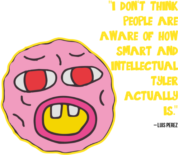 Unpopular Opinion - Tyler The Creator Pink Guy (640x520), Png Download
